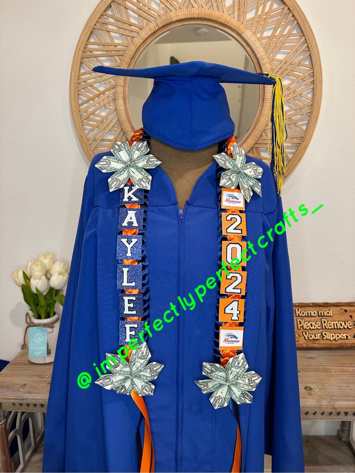 Graduation / Promotion Lei - Option 10