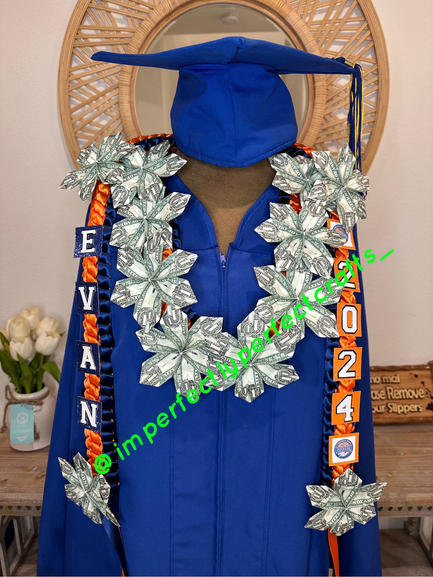 Graduation / Promotion Lei - Option 13