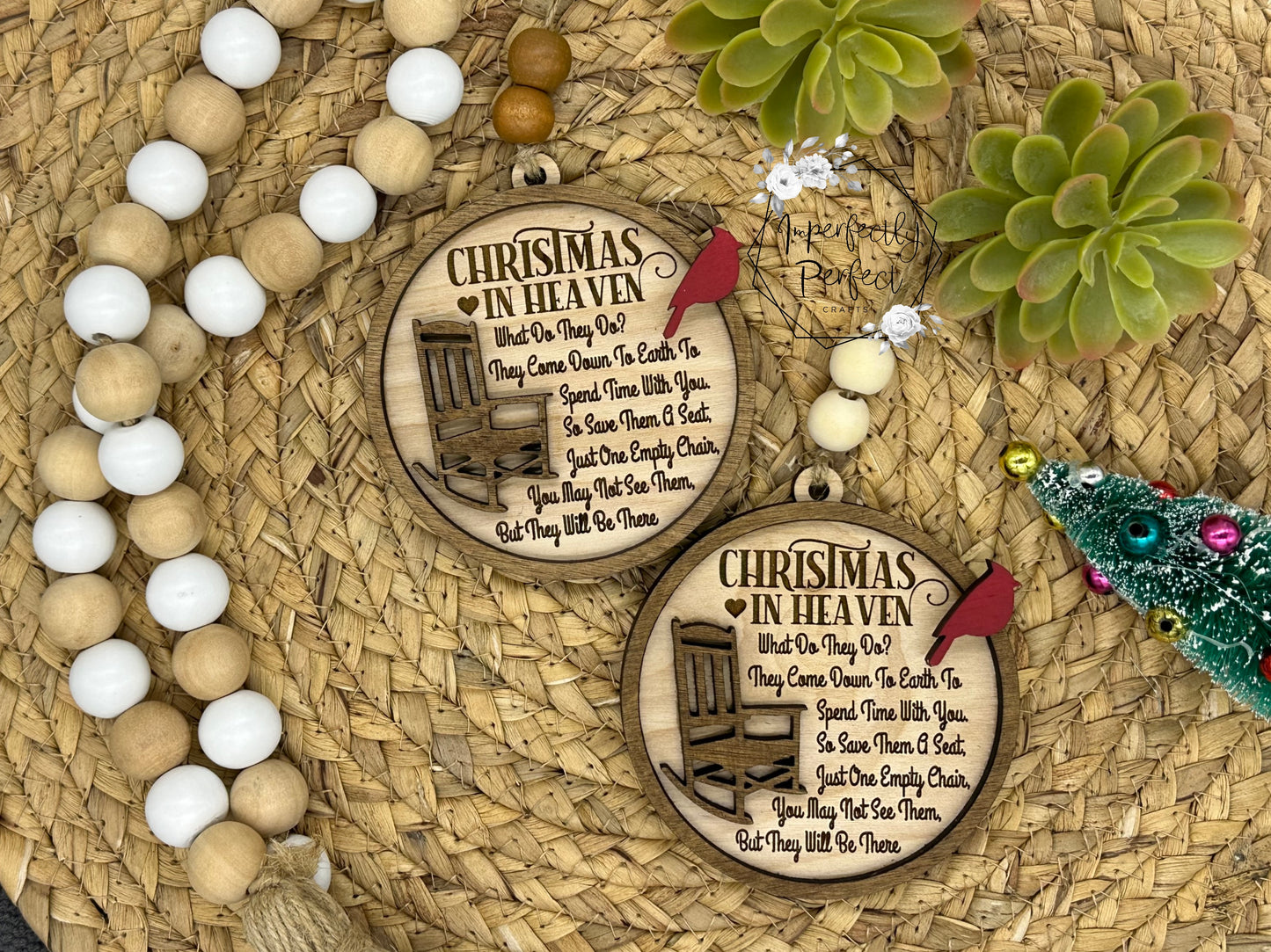 Christmas in Heaven Ornament