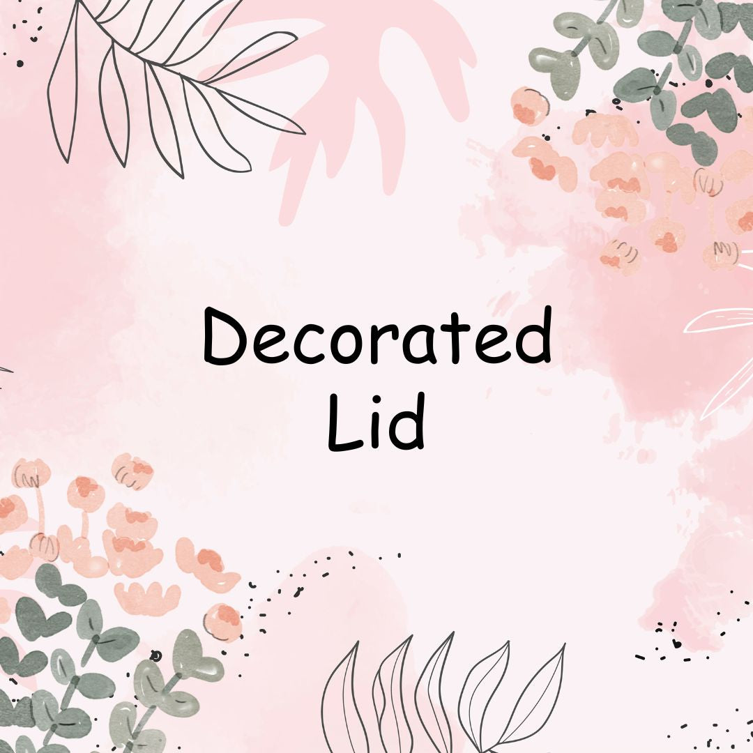 Decorated Lid