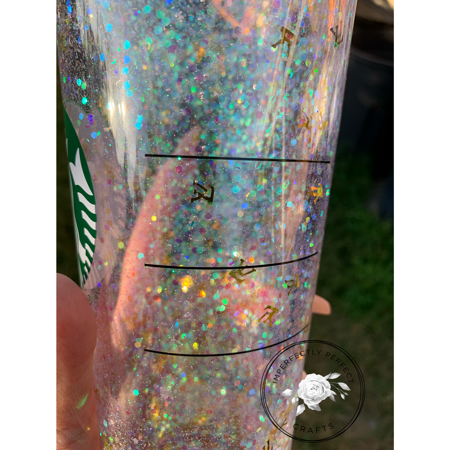 LV Snowglobe Tumbler 24oz