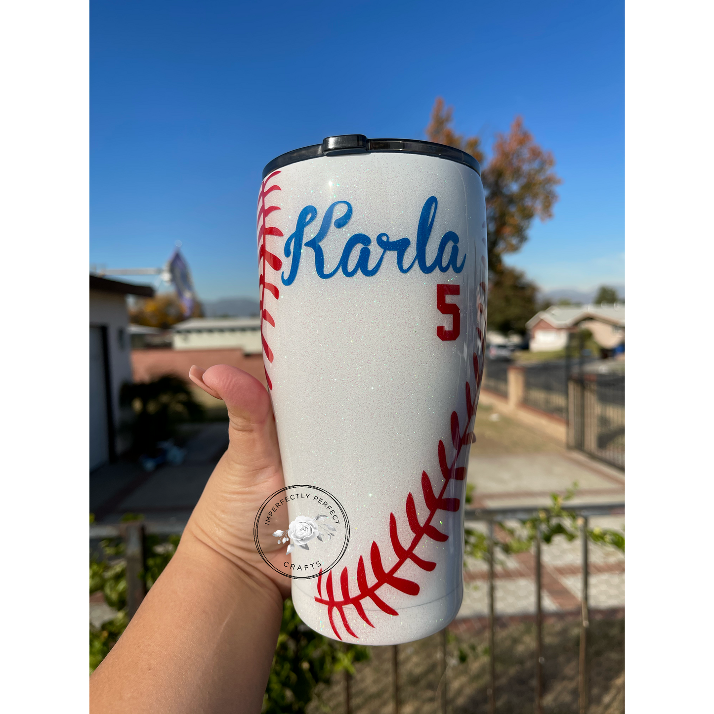 Baseball Mom Tumbler