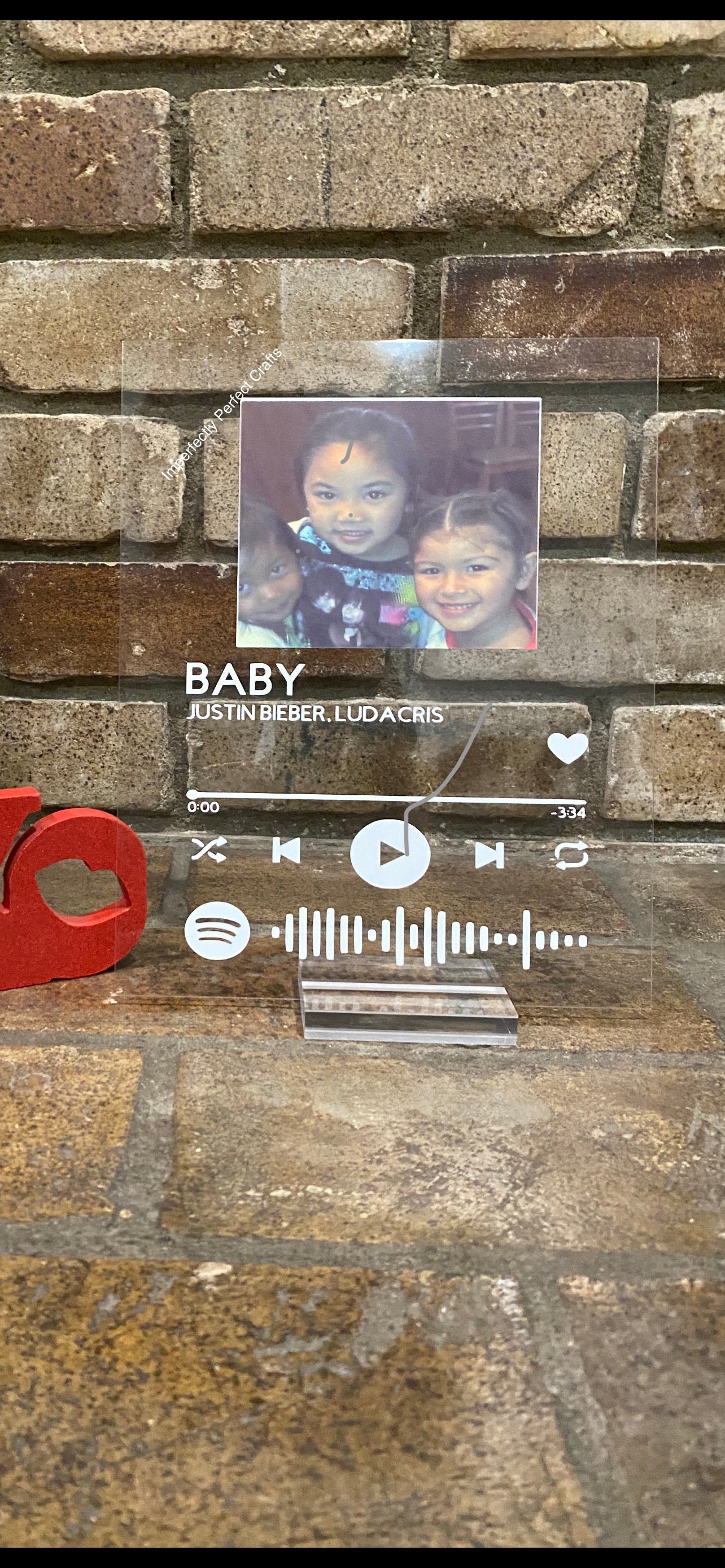 Custom Music Acrylic Plaque