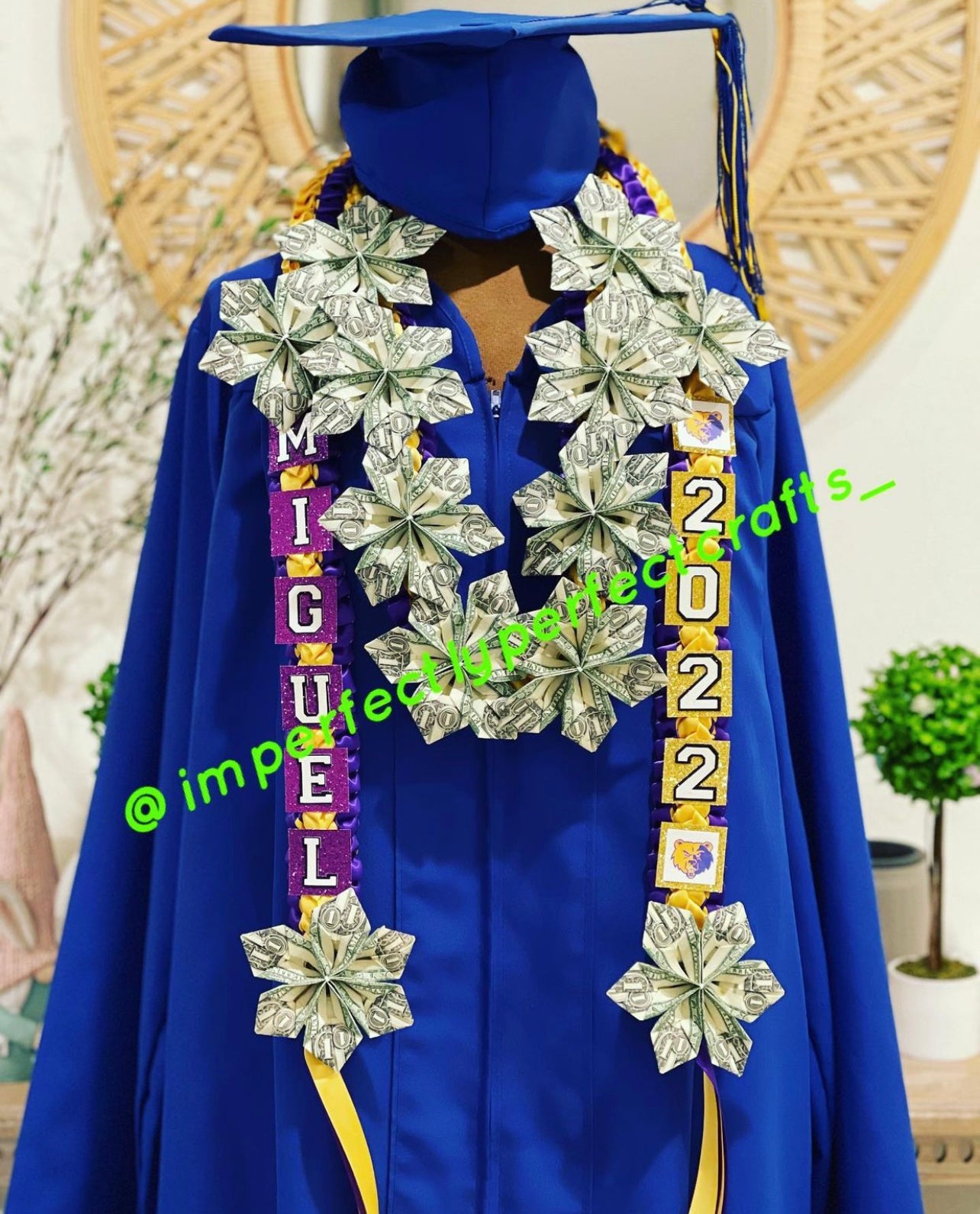 Graduation / Promotion Lei - Option 13