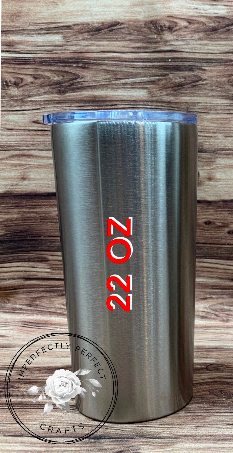 Custom 22oz Glitter Tumbler