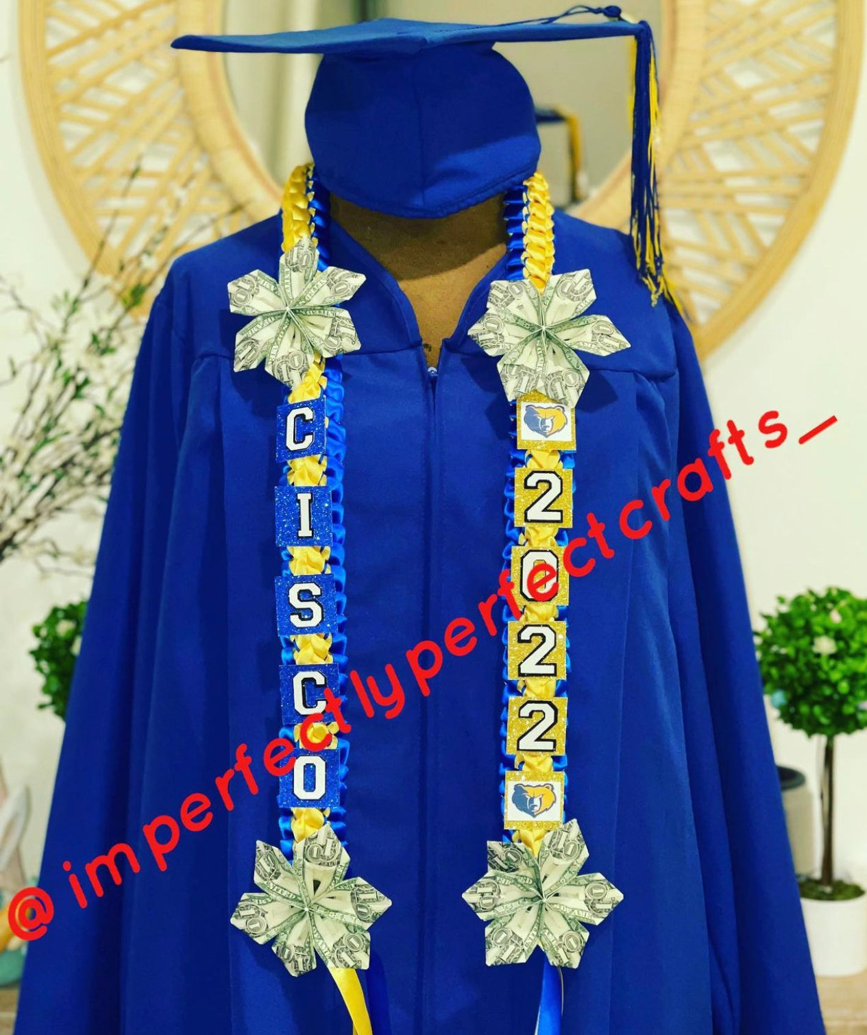 Graduation / Promotion Lei - Option 10