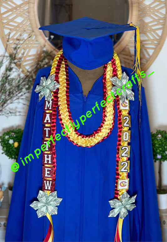 Graduation / Promotion Lei - Option 17