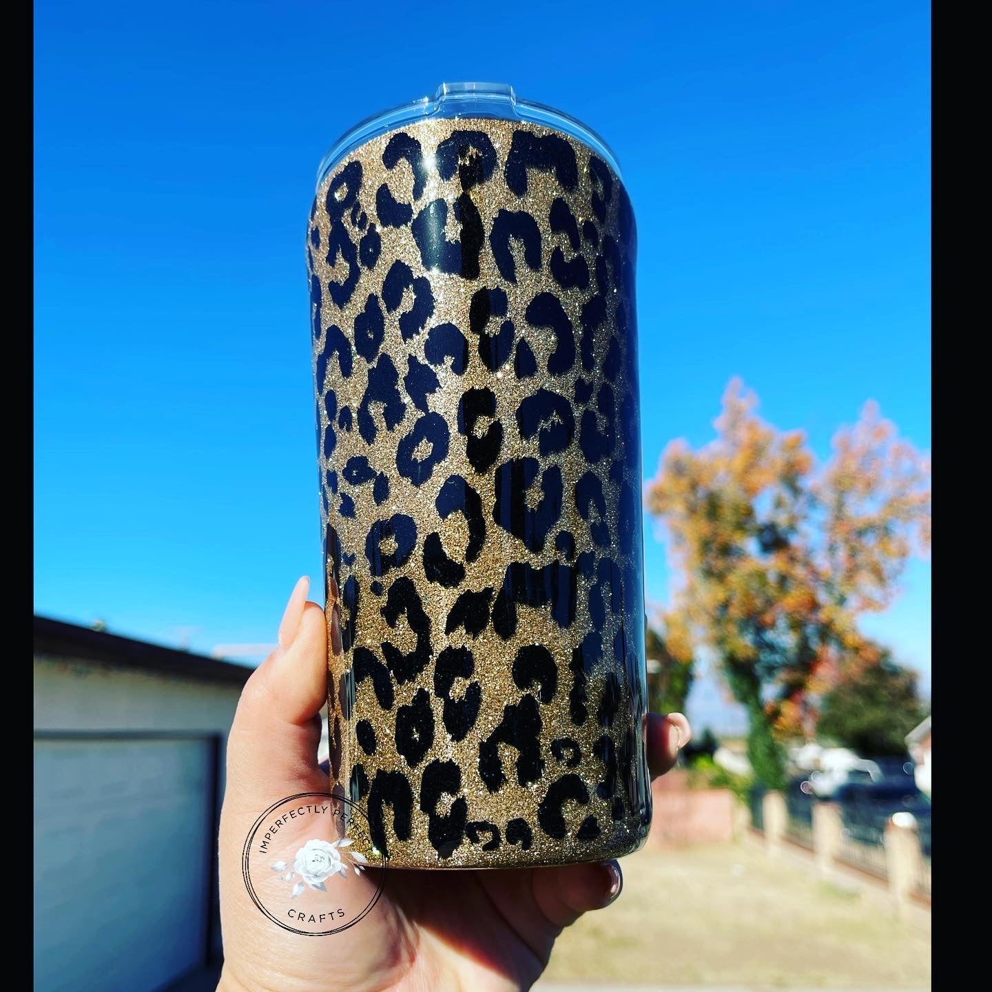 Leopard Print Tumbler | Personalized Tumbler