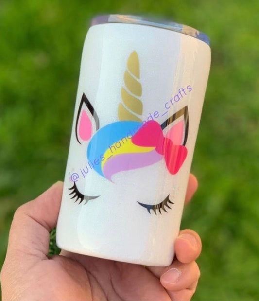 Unicorn 12 oz Glitter Tumbler